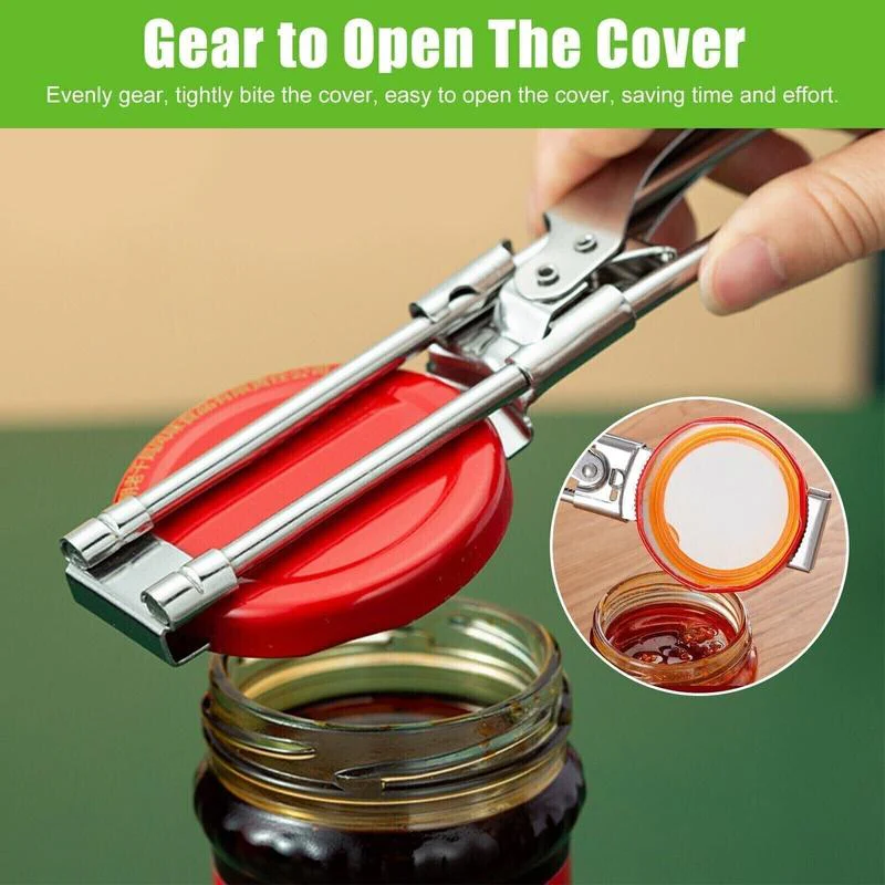 🔥Last Day Buy 2 Get 1 Free $8.99 Each🔥Adjustable Stainless Steel Jar Opener - Image 3