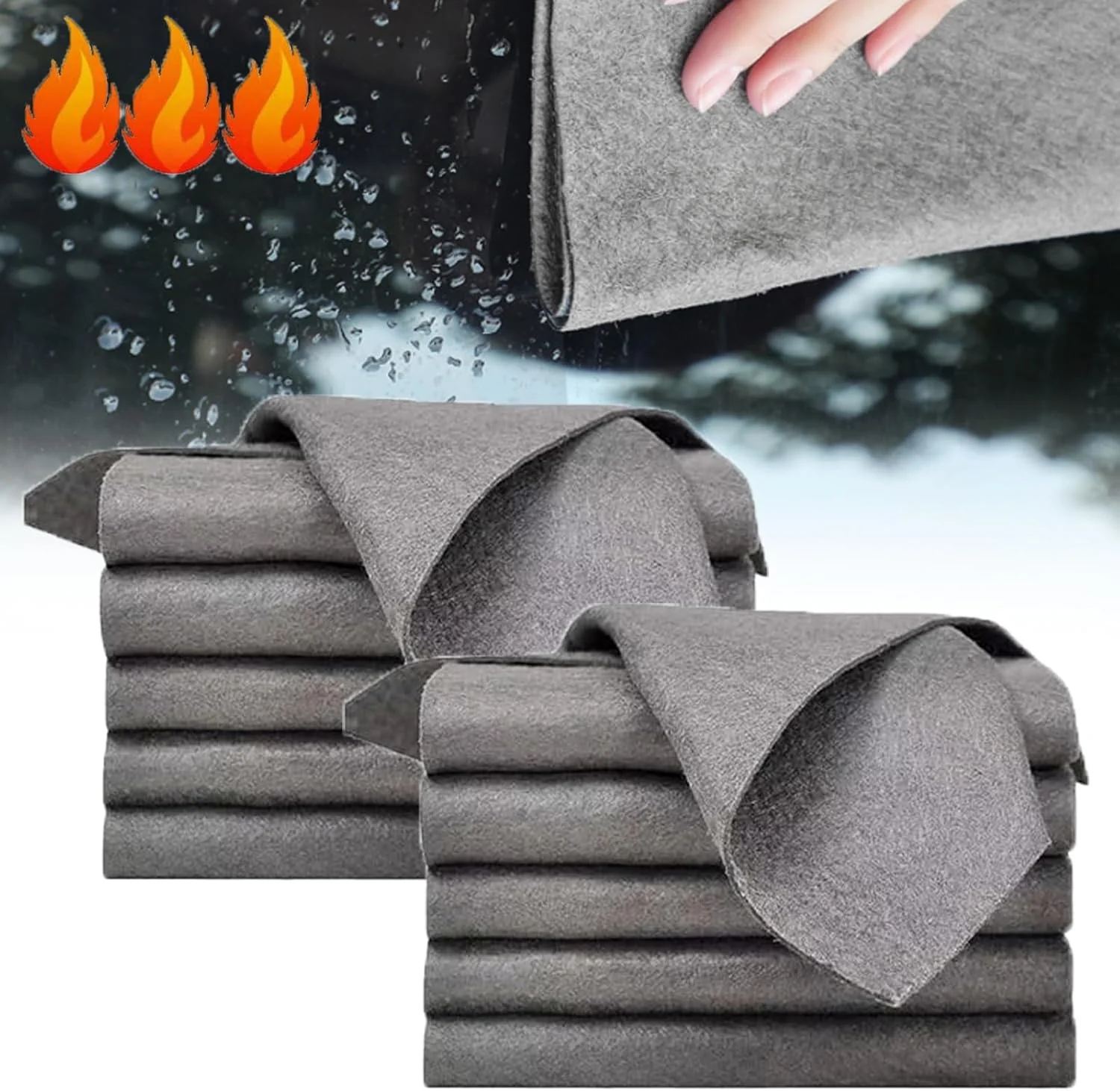 🔥Last Day Only $1.99 Each🔥Streak-Free Microfiber Cloth – Ultra-Absorbent 11.8" × 11.8" Lint-Free Cleaner - Image 7