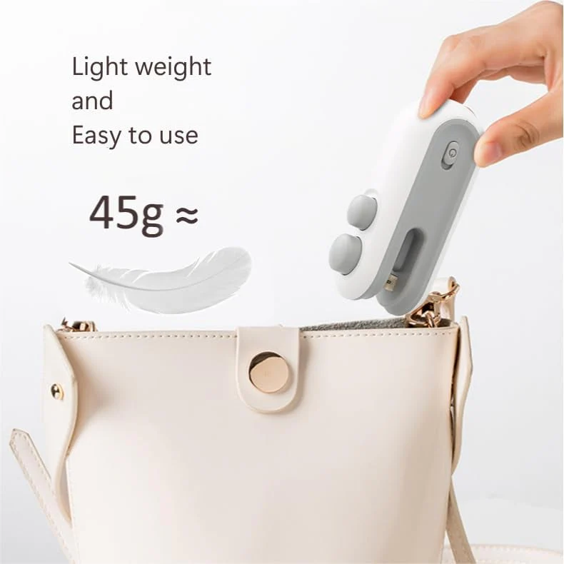 š„Last Day Buy 2 Get 1 Free $10.99 Eachš„ Mini Bag Sealer with Cutter and Magnet - Image 5