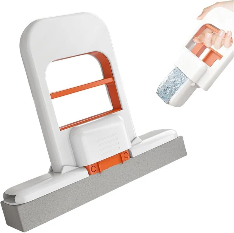 🔥Last Day Buy 2 Get 1 Free $6.99 Each🔥🧼🫧2026 New Mini Folding Desktop Mop — Dual-Use Wet/Dry Mop - Image 2