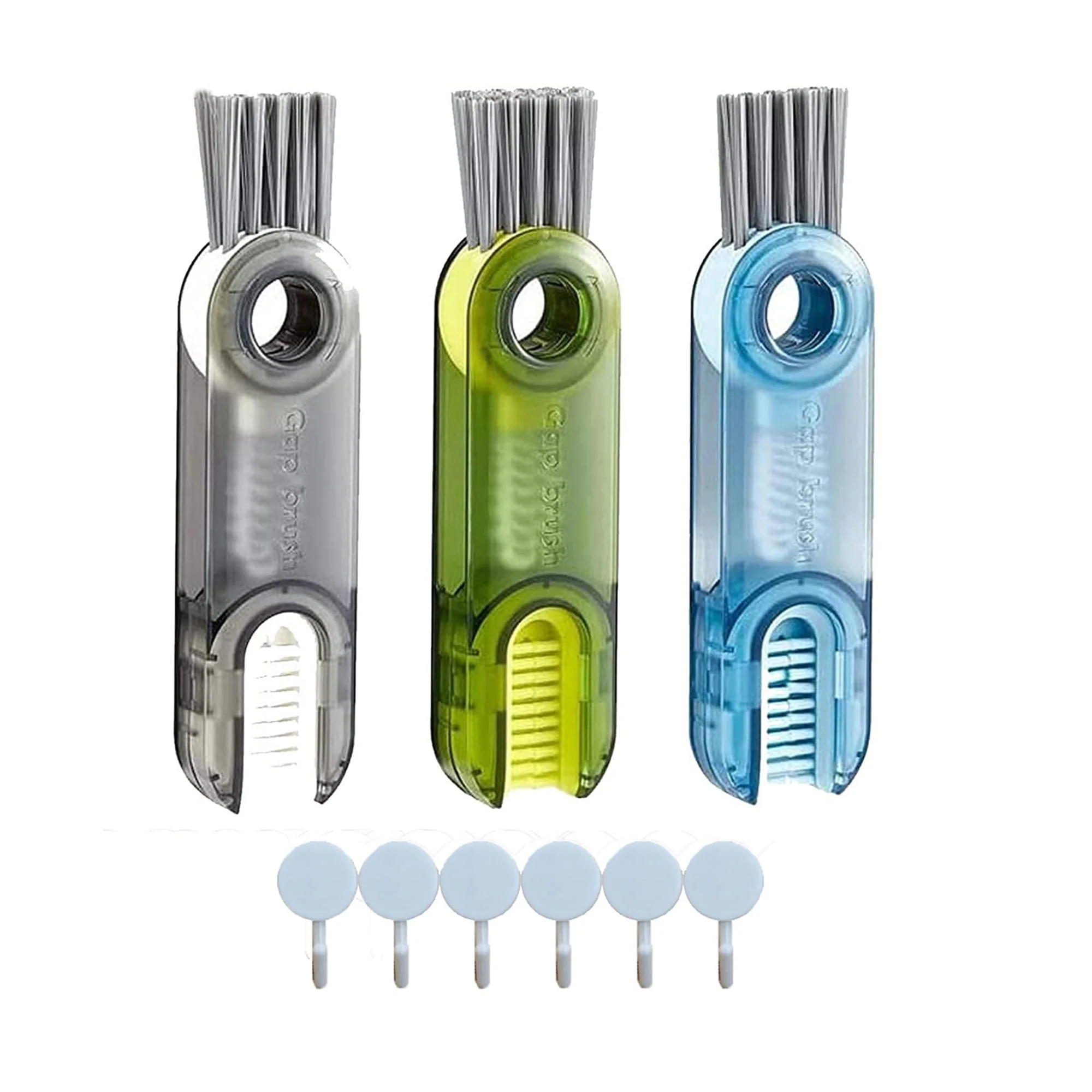 š„Last Day Buy 1 Get 1 Free $8.99 Eachš„Multitrust 3 in 1 U Shaped Bottle Brush - Image 5