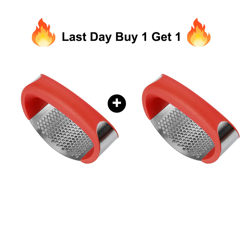 🔥Last Day Buy 1 Get 1 Free $9.99 Each🔥430 Stainless Steel Ring Garlic Press - Image 16
