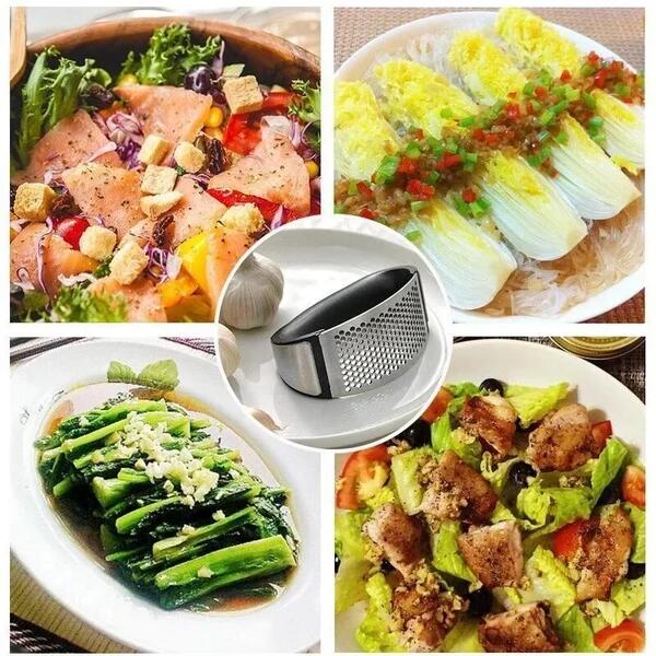 🔥Last Day Buy 1 Get 1 Free $9.99 Each🔥430 Stainless Steel Ring Garlic Press - Image 8