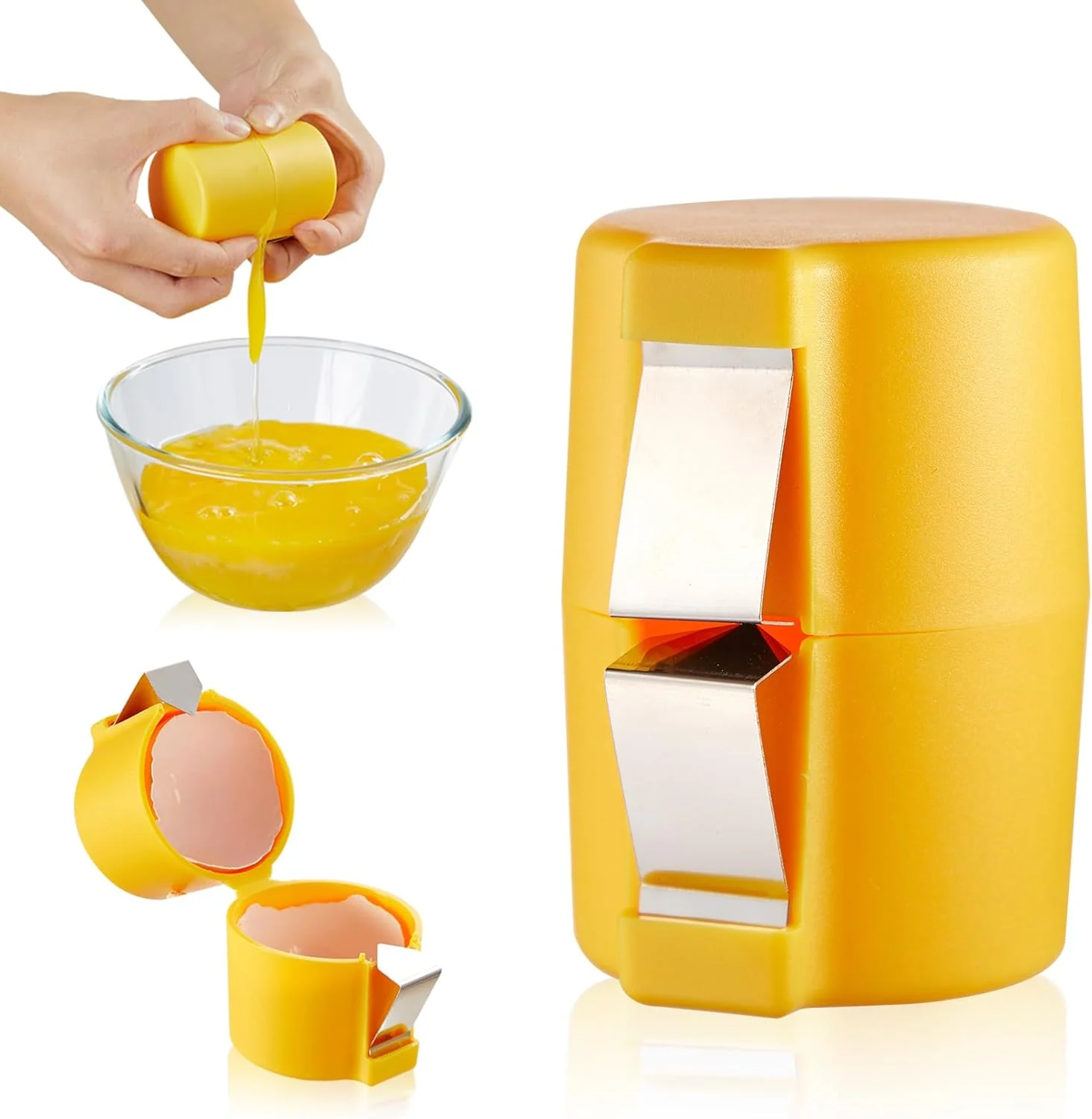 🔥Last Day Buy 1 Get 1 Free $9.99 Each🔥Eptchn No Mess Easy Egg Opener CrackSlick - Image 14