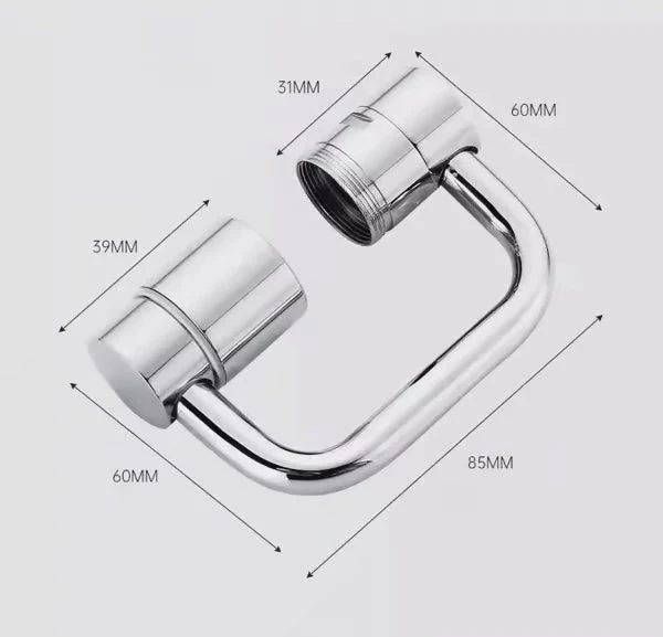 🔥Last Day Buy 2 Get 1 Free $12.99 Each🚰Universal sink faucet✨1440° Rotatable Faucet Aerator Extension - Image 7